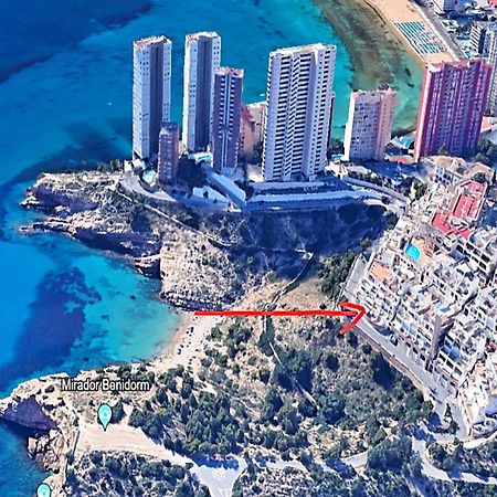 Newly Renovated Two Bedrooms Apartment In Villa Marina Benidorm Bagian luar foto